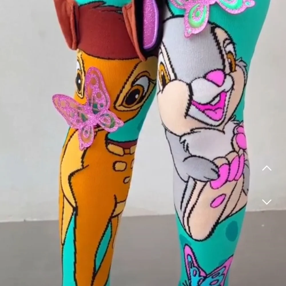 Madmia BAMBI SOCKS Toddler Socks 3D Print Fairytale Socks Ages 3-5 NEW!